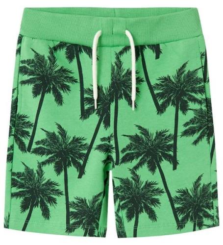 Name It Sweatshorts - NmmJusper - Green Gran m. Palmer