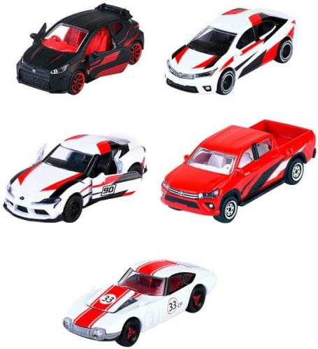 Majorette Bilar - 5-pack - Toyota Racing