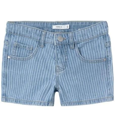 Name It Shorts - NkfRose - Denim Blue m. RÃ¤nder