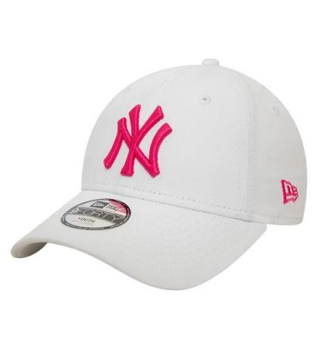 New Era Keps - 9Fyrtio - New York Yankees - Vit/Rosa