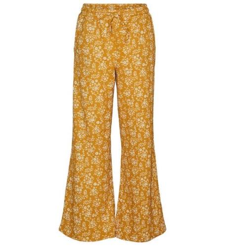 Vero Moda Girl Byxor - VmMaya - Golden Spice/Snow White