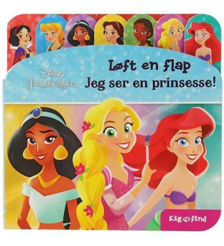 Karrusel Forlag Flikbok - Kig og Find - Disney Prinsesser - DA