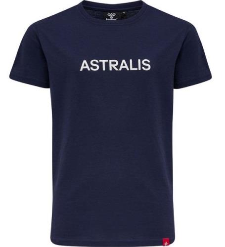 Hummel T-shirt - Astralis 21/22 - Marine m. Tryck