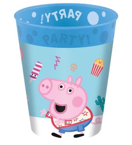 Decorata Party Plastmugg - 250 ml - Peppa Pig Messy