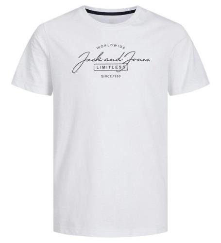 Jack Jones T-shirt - JjFerris - White/BIG Tryck