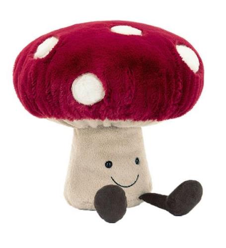 Jellycat Gosedjur - 28x11 cm - Amuseables Mushroom