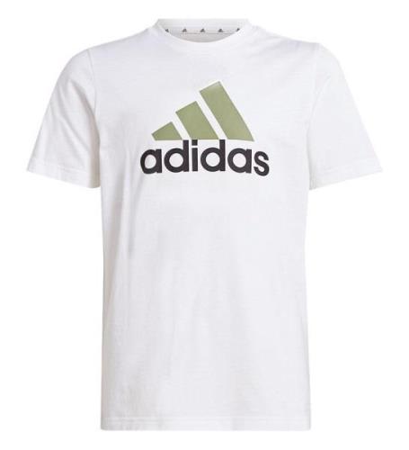 adidas Performance T-shirt - U BL 2 - Vit/Grön