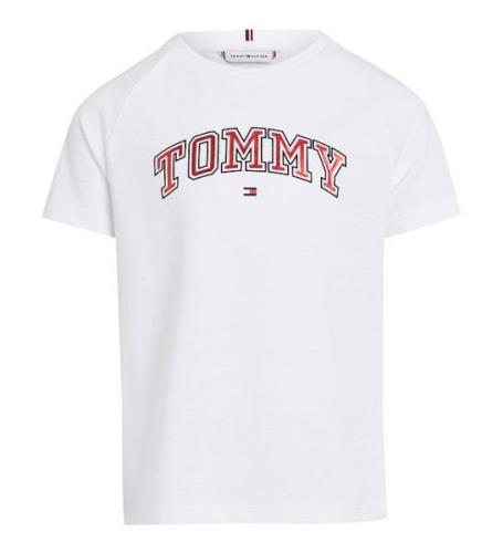 Tommy Hilfiger T-shirt - Varsity Folie - Vit