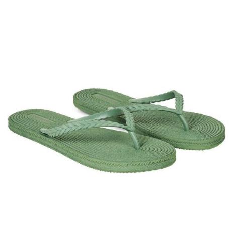 Rosemunde Flip-Flops - Green Garden