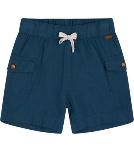 Hust and Claire Shorts - Bomull/Lin - Hakon - Blue MÃ¥ne