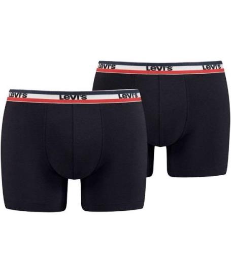 Levis Boxershorts - 2-pack - Boxer Brief - Svart