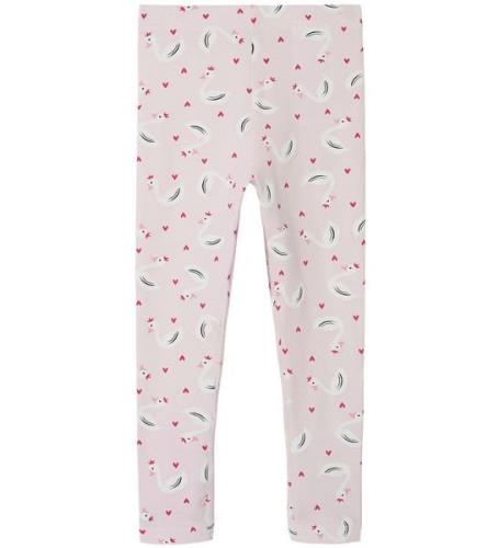 Name It Leggings - NmfVivian - Festival Bloom m. Svanar