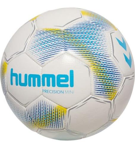 Hummel Fotboll - HmlPrecision Mini - Vit/BlÃ¥/Gul