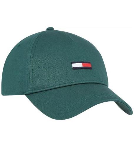 Tommy Hilfiger Keps - LÃ¥ngstrÃ¤ckt Flagga - Tenn Green