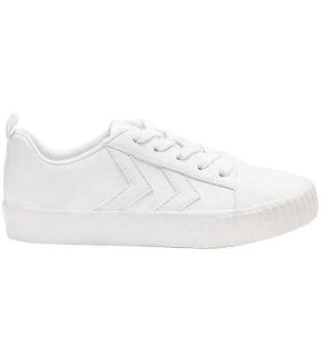 Hummel Skor - HMLBase Court Classic Jr - Vit