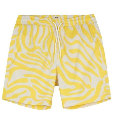 Mads NÃ¸rgaard Shorts - Sea Tryck Sandrino - Lemon Zest/Birch AOP