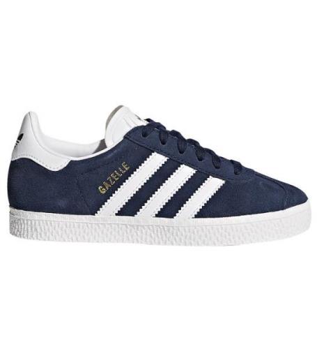 adidas Originals Skor - Gazelle C - BlÃ¥/Vit