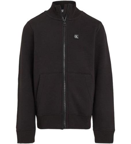 Calvin Klein Cardigan - Monogram Mini MÃ¤rke - Ck Black