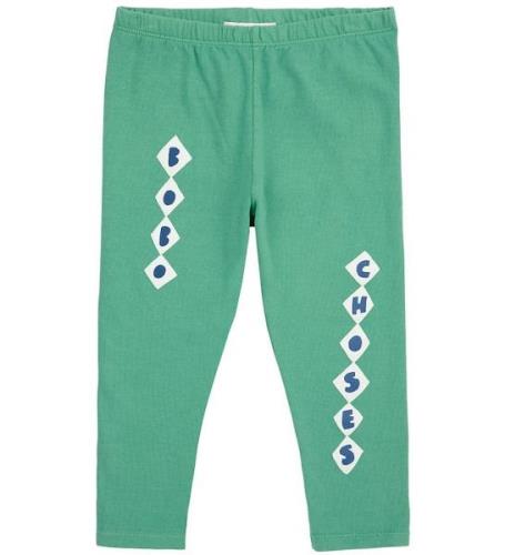 Bobo Choses Leggings - Diamanter - GrÃ¶n