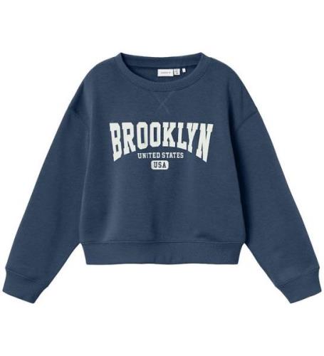 Name It Sweatshirt - Beskuren - NkfNiknaks - Dark Denim