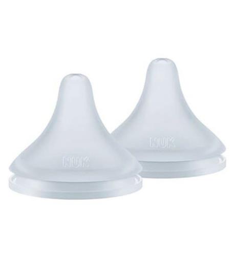 Nuk Flasknappar - 2-pack - Perfekt matchning - Silikon