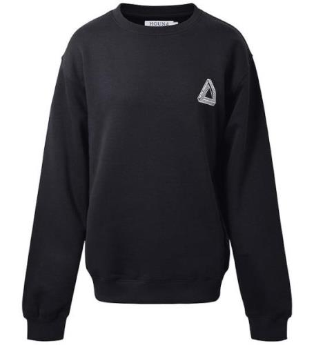 Hound Sweatshirt - Svart m. Tryck