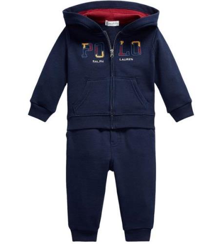 Polo Ralph Lauren Sweatset - MarinblÃ¥ m.