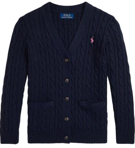 Polo Ralph Lauren Cardigan - Stickad - MarinblÃ¥