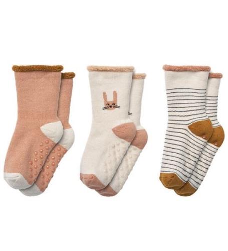 Liewood Strumpor - Eloy - 3-pack - Bunny/Sandy Mix