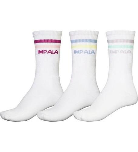 Impala Strumpor - Stripe Strumpa - 3-pack - Pastel