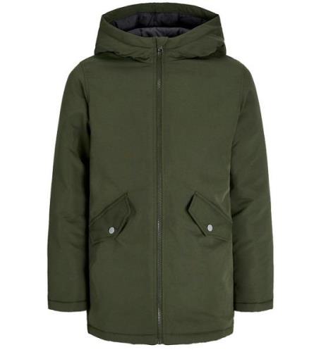 Jack & Jones Jacka - Noos - JjLoop Parka - Forest Natt