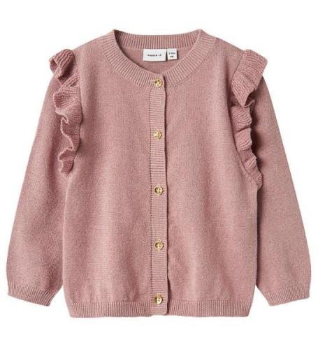 Name It Cardigan - Stickad - Noos - NmfAbinne - Deauville Mauve/