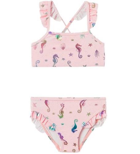 Name It Bikini - NmfZamar - Parfait Pink m. SjÃ¶hÃ¤star