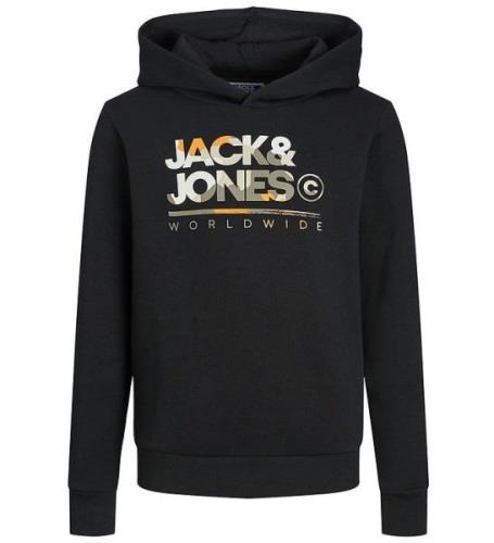 Jack & Jones Hoodie - JjLuke - Svart