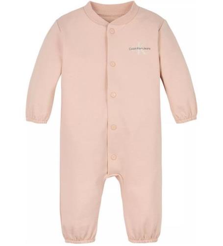 Calvin Klein Onesie - Monogram - MarÃ¤ngrouge