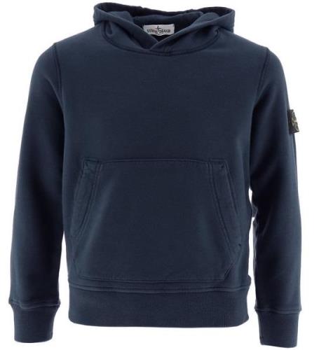 Stone Island Hoodie - MarinblÃ¥