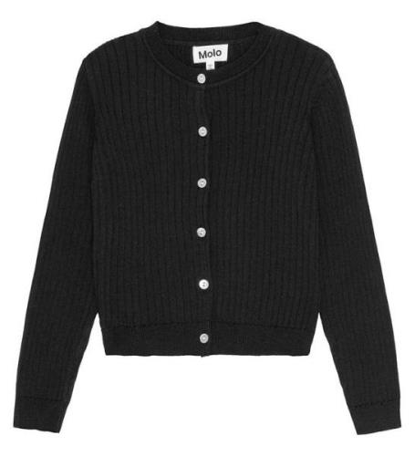 Molo Cardigan - Gloria - Rib - Svart