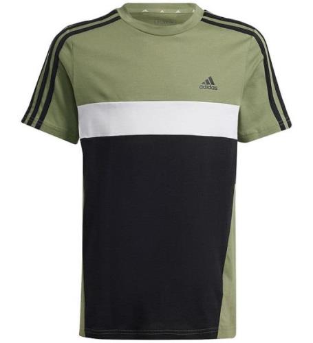 adidas Performance T-shirt - J 3S TIB T - Svart/Vit/Army