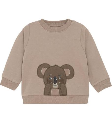 Minymo Sweatshirt - Taupe GrÃ¥