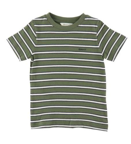 GANT T-shirt - Juniper Green/Vitrandig