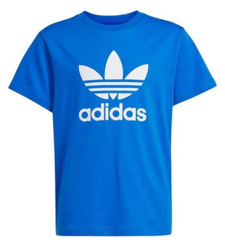 adidas Originals T-shirt - Trefoil - BlÃ¥