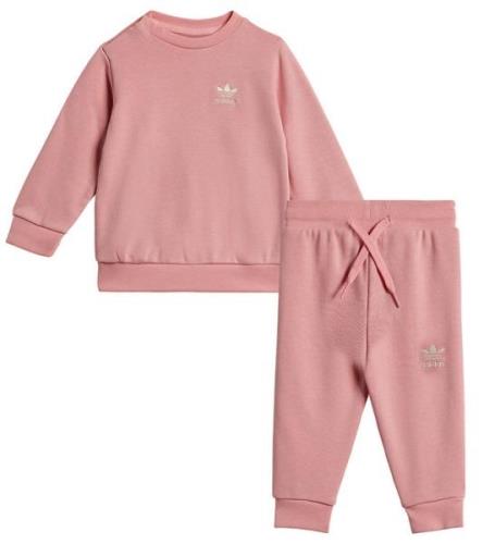 adidas Originals Sweatset - Crew - Rosa