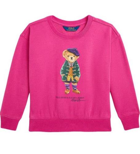 Polo Ralph Lauren Sweatshirt - Rosa m. Gosedjur