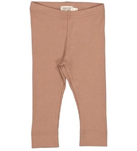 MarMar Leggings - Rib - Modal - Powder Taupe