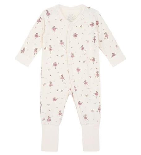 Hust and Claire Onesie - Ull/Bambu - Manu - Ecru m. Ballerina