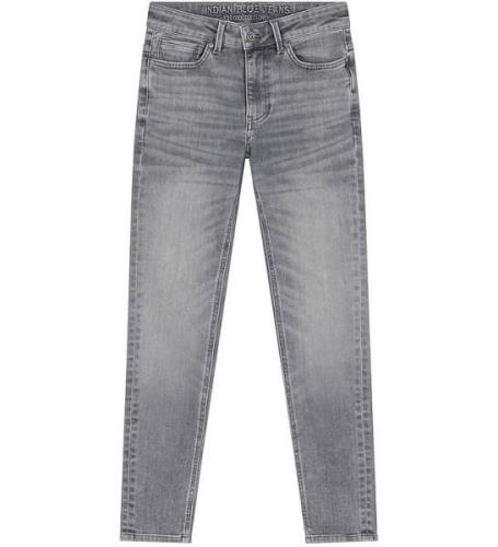 Indian Blue Jeans Byxor - Tapered Fit - Light Grey Denim