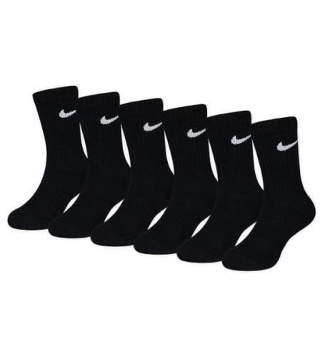 Nike Strumpor - DÃ¤mpad - Dri-Fit - 6-pack - Svart