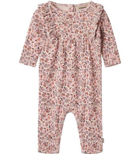 Wheat Onesie - Kira - Pale Rose Blommor