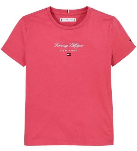 Tommy Hilfiger T-shirt - NYC Folie - Arv Rosa