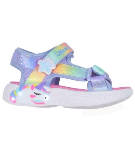 Skechers Sandaler m. Ljus - S Ljus Unicorn DrÃ¶mmar - Blue/Multi